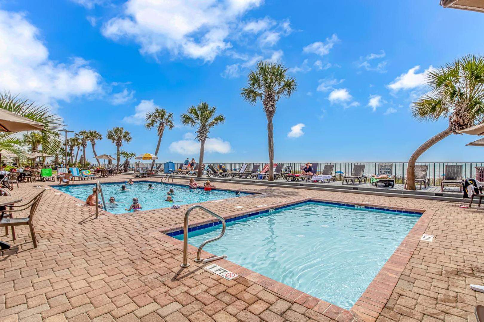 Ocean Front Queen Suite With Panoramic Views! - Compass Cove Unit 964 Myrtle Beach Kültér fotó