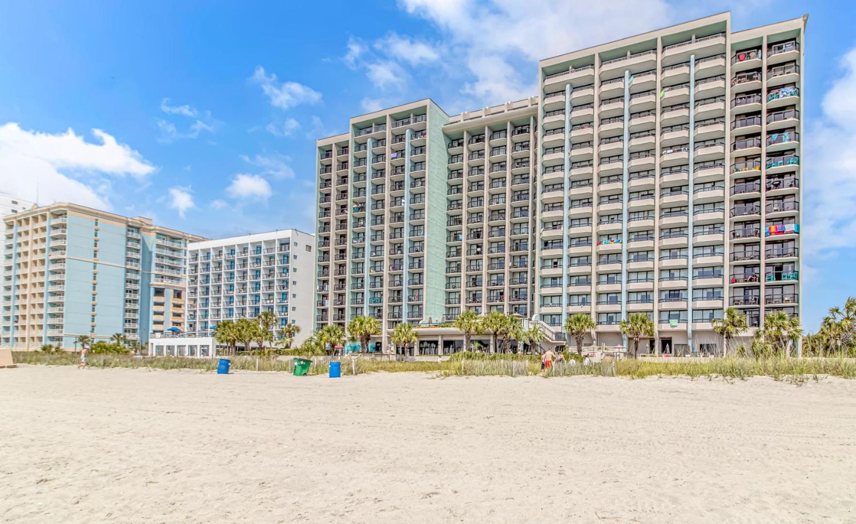 Ocean Front Queen Suite With Panoramic Views! - Compass Cove Unit 964 Myrtle Beach Kültér fotó