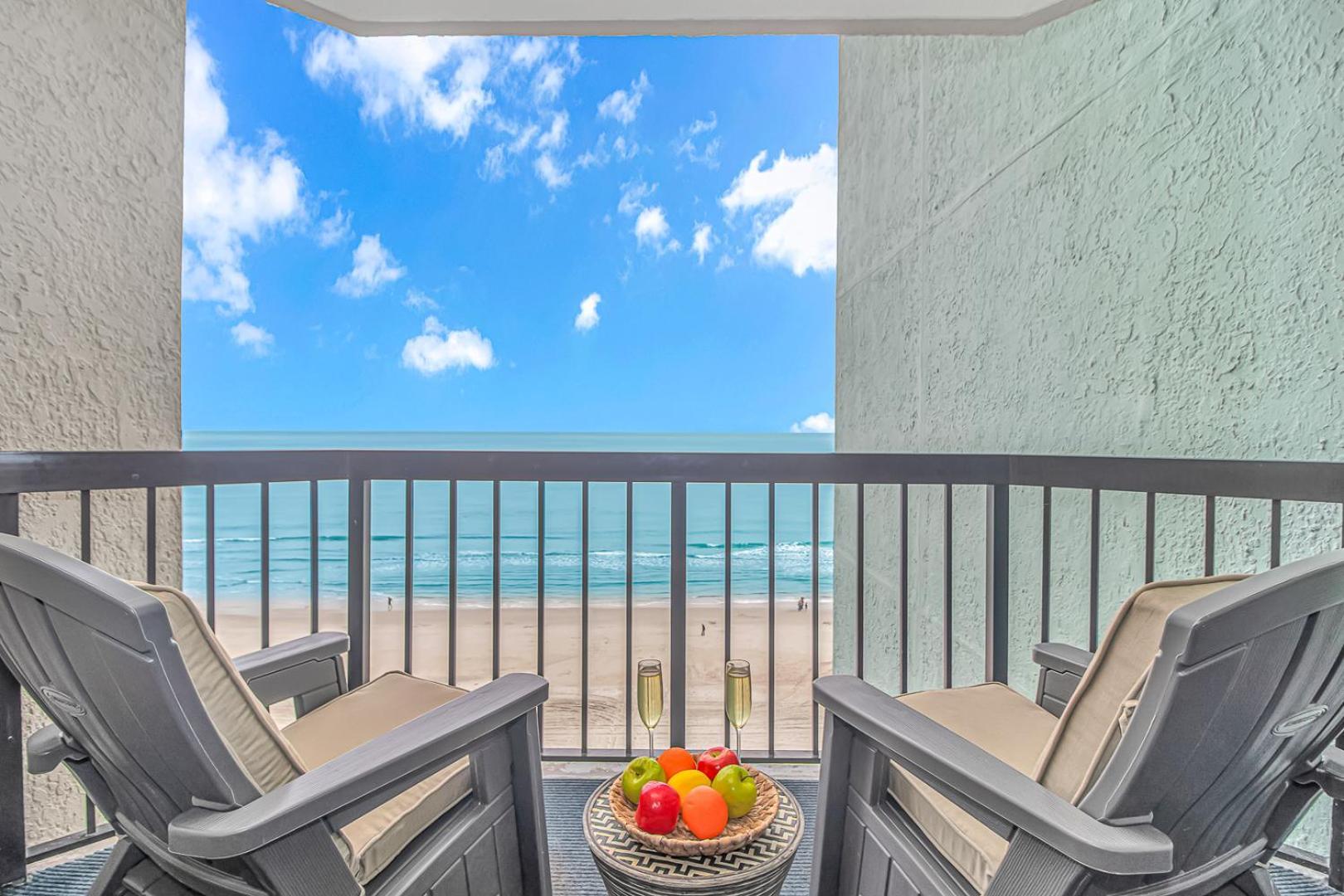 Ocean Front Queen Suite With Panoramic Views! - Compass Cove Unit 964 Myrtle Beach Kültér fotó