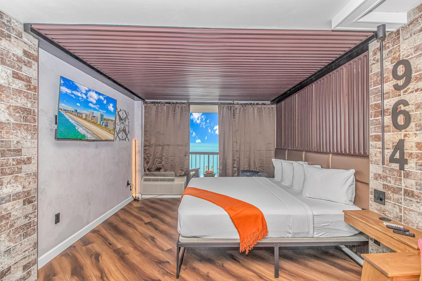 Ocean Front Queen Suite With Panoramic Views! - Compass Cove Unit 964 Myrtle Beach Kültér fotó